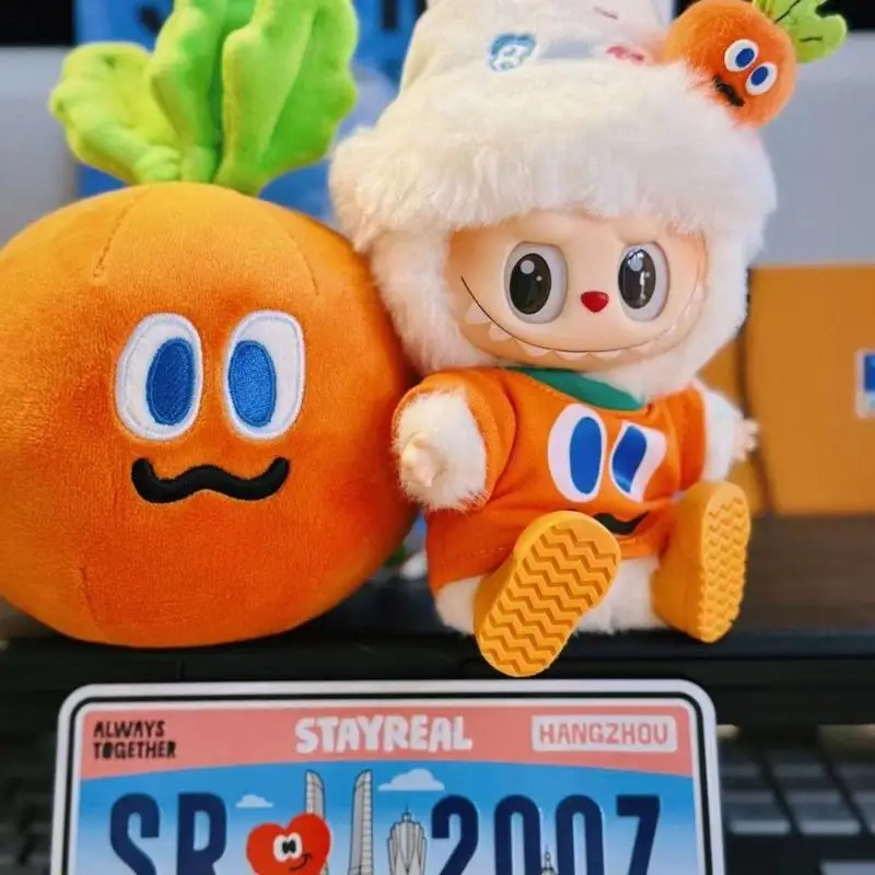 ل Labub 17 سنتيمتر "الجزر" ملابس الطفل الجيل الثاني والثالث دمى علكة الحلوى تخلق اكسسوارات مفاجئة للملابس