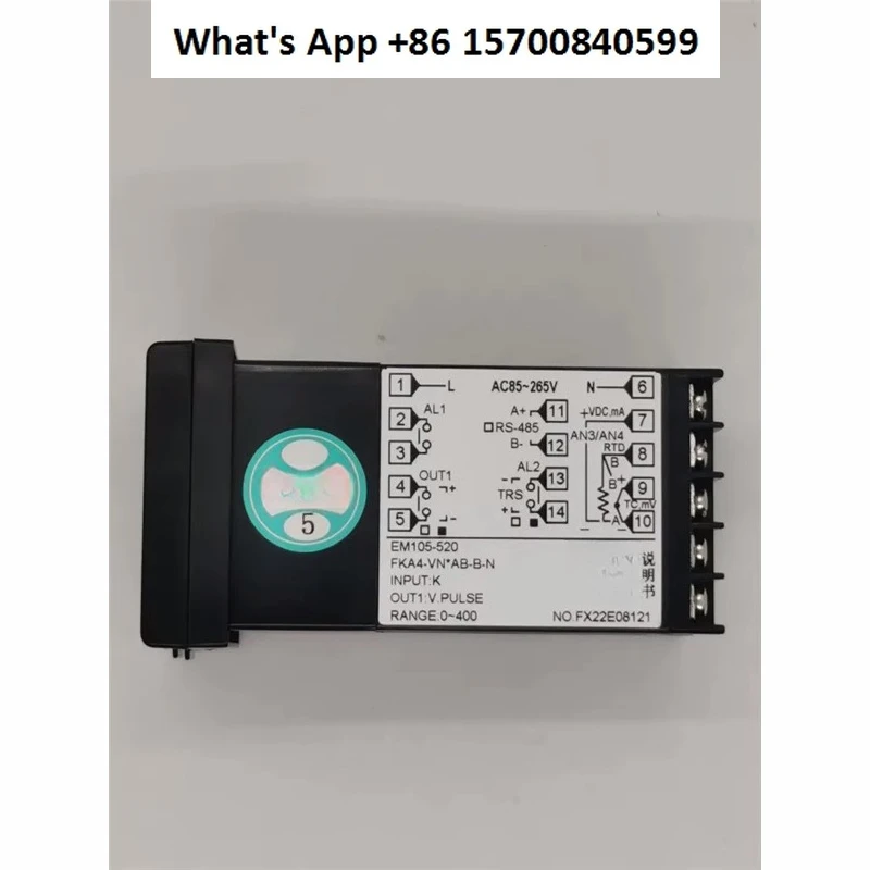 EM105 Intelligent Thermostat PID Controller GB105-520 Temperature Control Meter for Intelligent Temperature Management