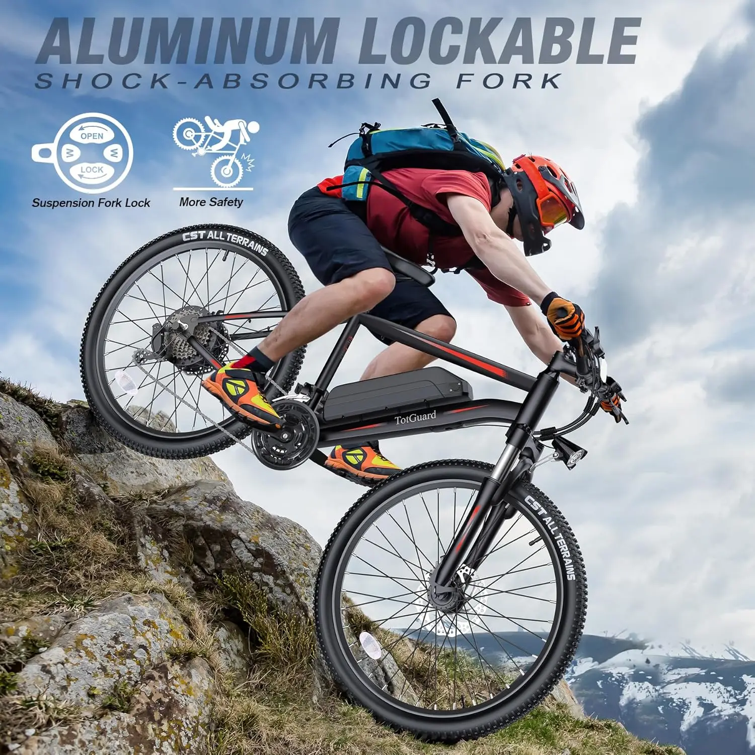 

Электровелосипед, Электровелосипед для взрослых, 26-дюймовый электровелосипед с двигателем 700 Вт (пиковая мощность), электрический горный велосипед 20 миль/ч с аккумулятором 374,4 Вт·ч, на заказ