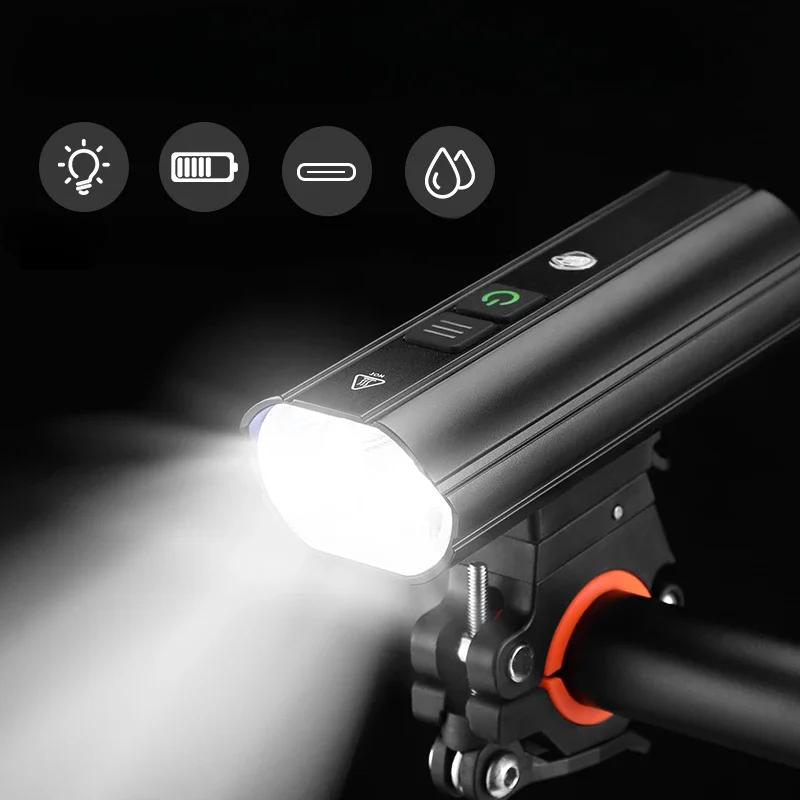 

Bike Light USB Charger Car Headlight Mountain Bike Ride Flashlight Night Ride