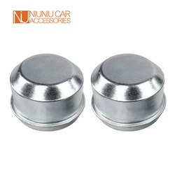 2pcs Replacement 45mm Metal Dust Cap Wheel Hub Trailer Bearing Grease Cover Caravan Boat RV Parts Accessories