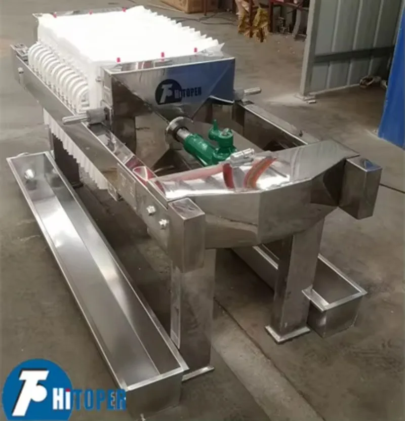 

Sludge High Pressure Filter Press Small Cheap Filter Press Equipment for Oil Filtration