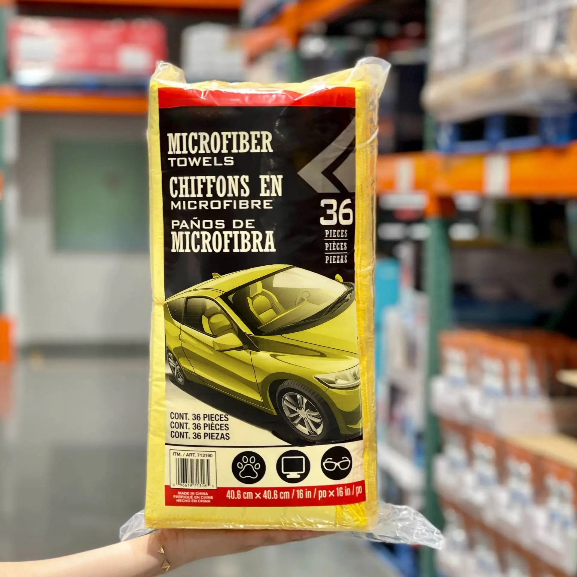 

Microfiber, Lint-free, Thickened, Super Absorbent, Scratch-free Dishcloth for Washing Dishes, Cleaning Glass and Scouring