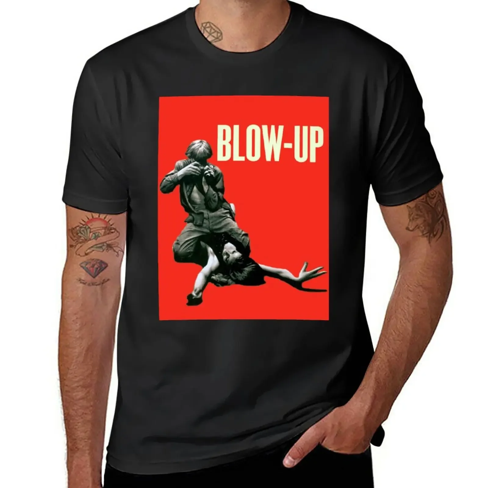 Blow-Up T-Shirt for a boy oversizeds anime oversized t shirts for men