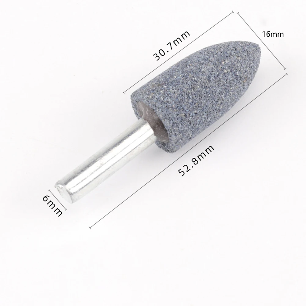 

Polishing Grinding Head Grinding Head Round Shank 16/20/25/30mm 5pcs 6mm Abrasive Mounted Stone Grinding Wheel