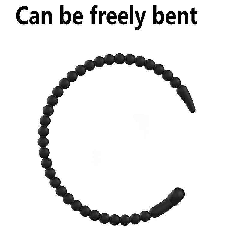 7 أحجام لينة سيليكون مجرى البول موسع الحصان العين عصا القضيب قضيب الذكور الاستمناء انسداد محفز القسطرة الجنس لعب للرجال