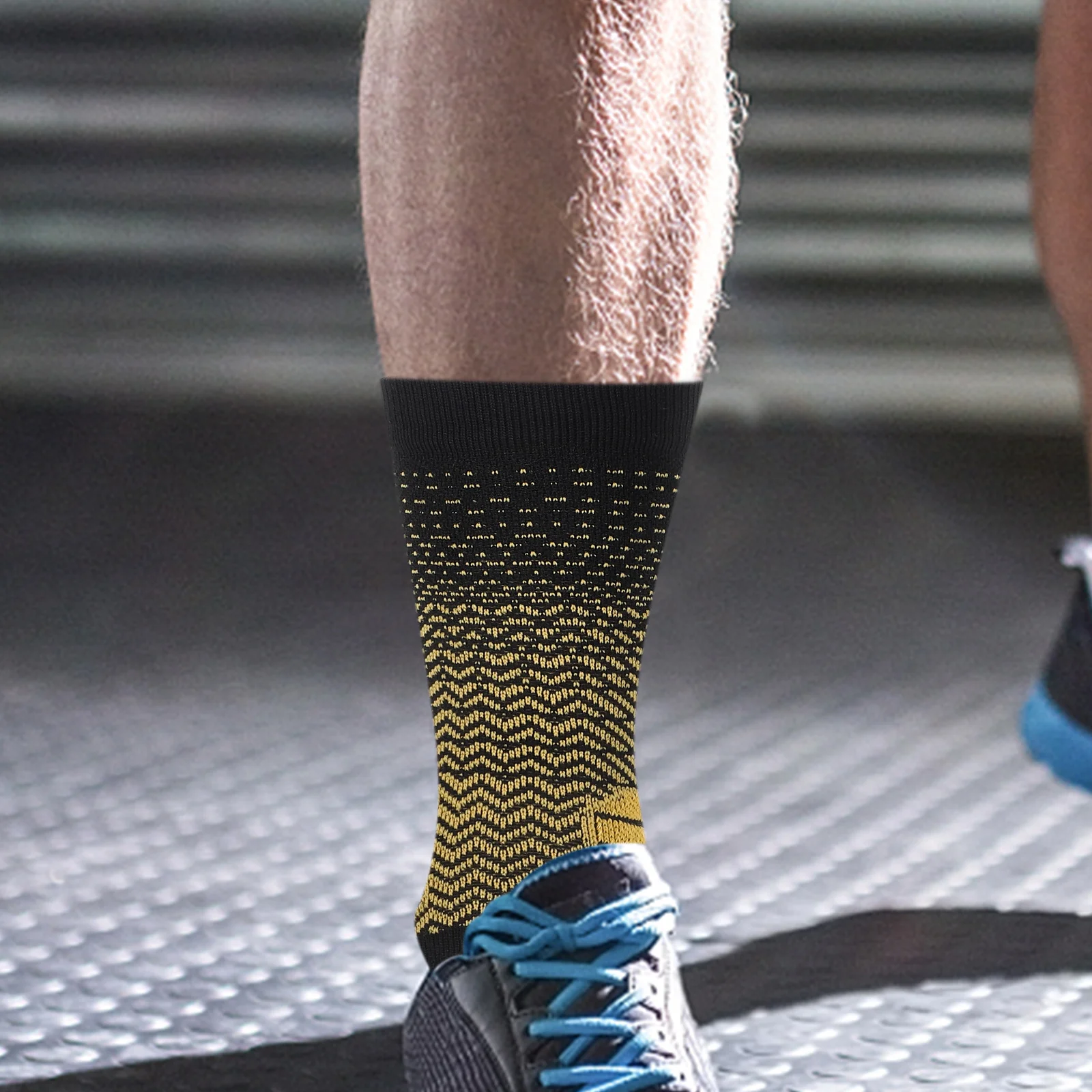 

1 пара утолщенных спортивных носков с амортизацией, дышащие, влагоотводящие, для бега, баскетбола, тренировок, мужские короткие носки