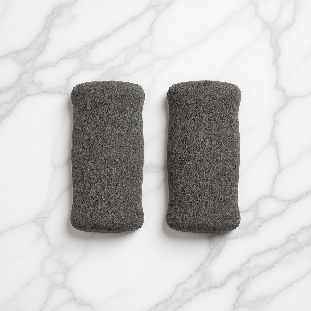 

2Pcs Thick Sponge Walking Cane Handle Grips Non-Slip Elderly Crutch Grip Replacement Comfortable Universal Fit for Seniors