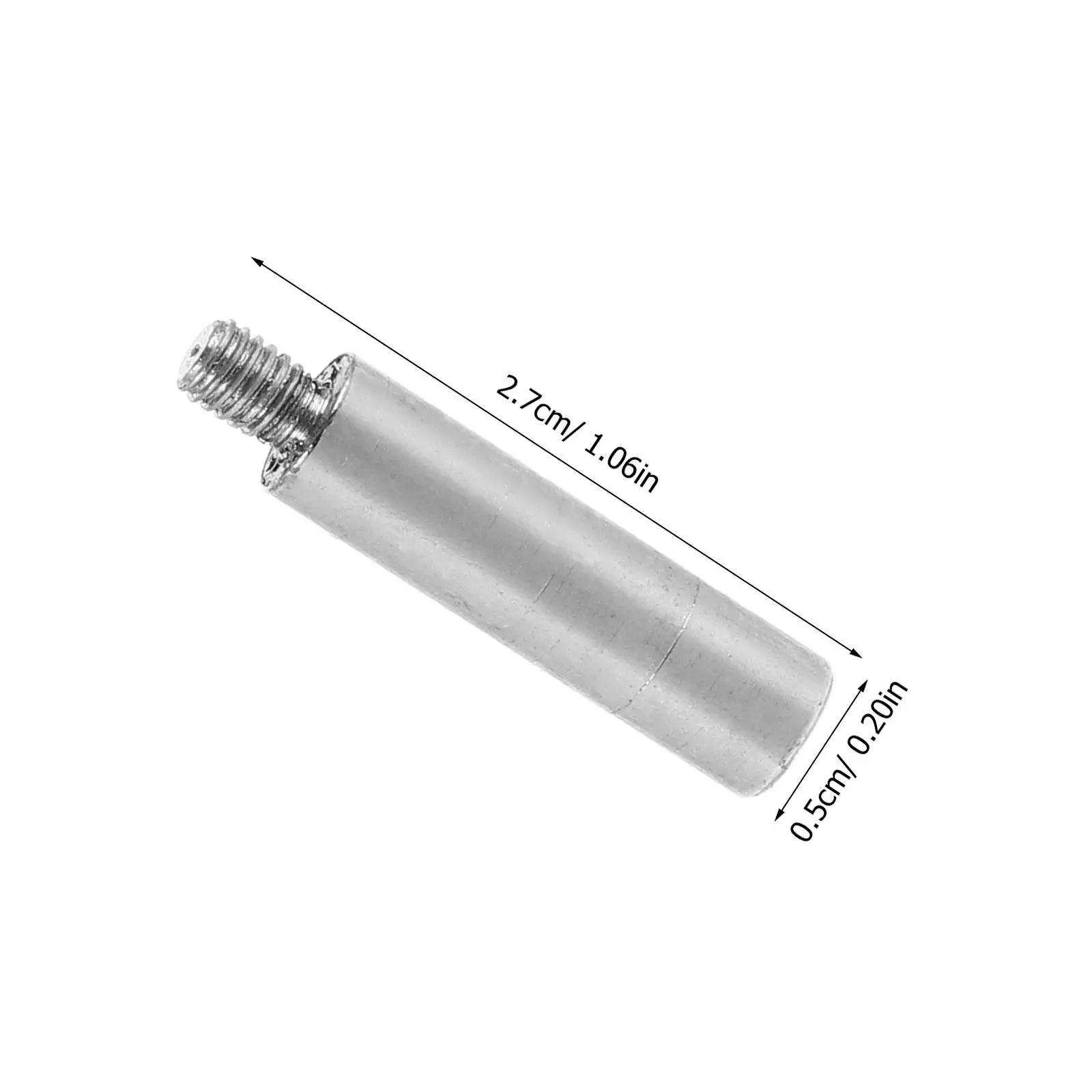 12Pcs Music Box Core Replacement Extensions Bar Parts for Smooth Stable Rotation DIY Music Box Spindle Extension Repair