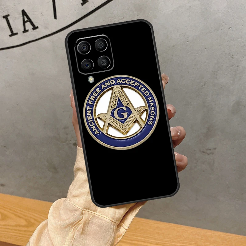 Free And Accepted Masons Phone Case For Samsung Galaxy M20 M13 M23 M33 M53 M32 M12 M11 M31 M51 M21 M34 M54 M30s M31s