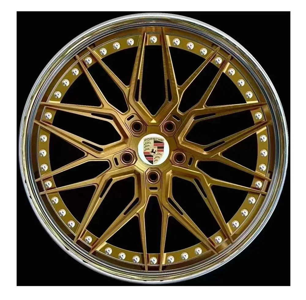 1p 2p 3p 17 18 19 20 21 22 24 26 pulgadas rueda forjada para porsche Carrera GT gt3rs gts ruedas de coche de carreras llantas de coche de pasajeros