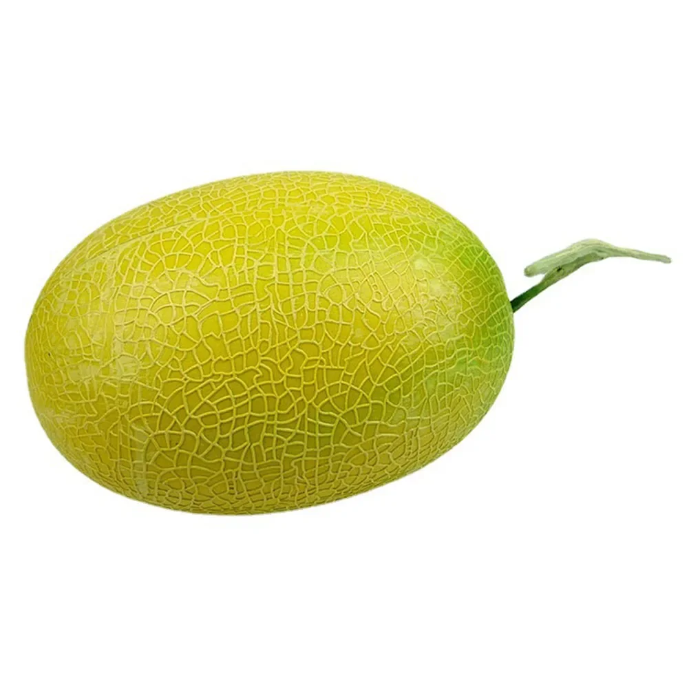 الاصطناعي هامي البطيخ محاكاة الشمام ، الفاكهة وهمية ، DIY بها بنفسك الحرف اليدوية ، تقليد عالية ، ديكور للمنزل ، المطبخ ، متجر