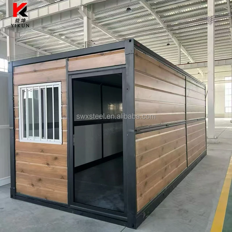 Wholesale Folding Container House Prefabricated 20ft 40ft Home Modern Design Steel Waterproof Exhibition Hall