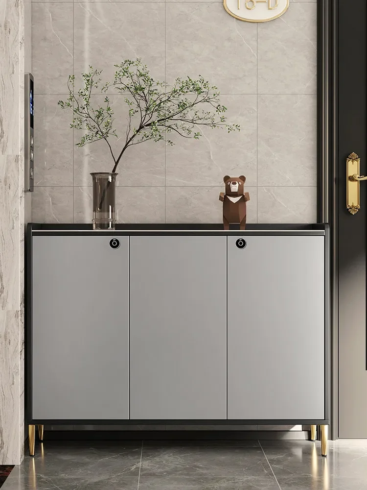 Shoe cabinet with lock door, outer cabinet, household entrance, corridor, outer outdoor corridor, elevator entrance