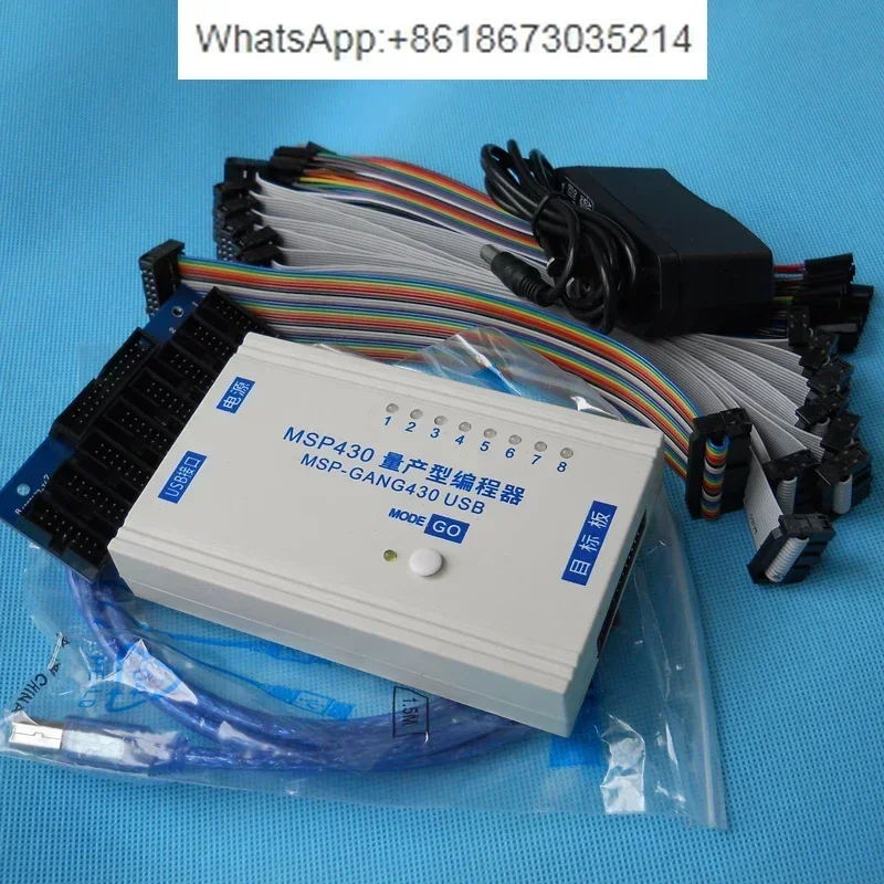 MSP430 Mass Production Programmer MSP-GANG430 USB Offline Downloader Write Eight Online Burner
