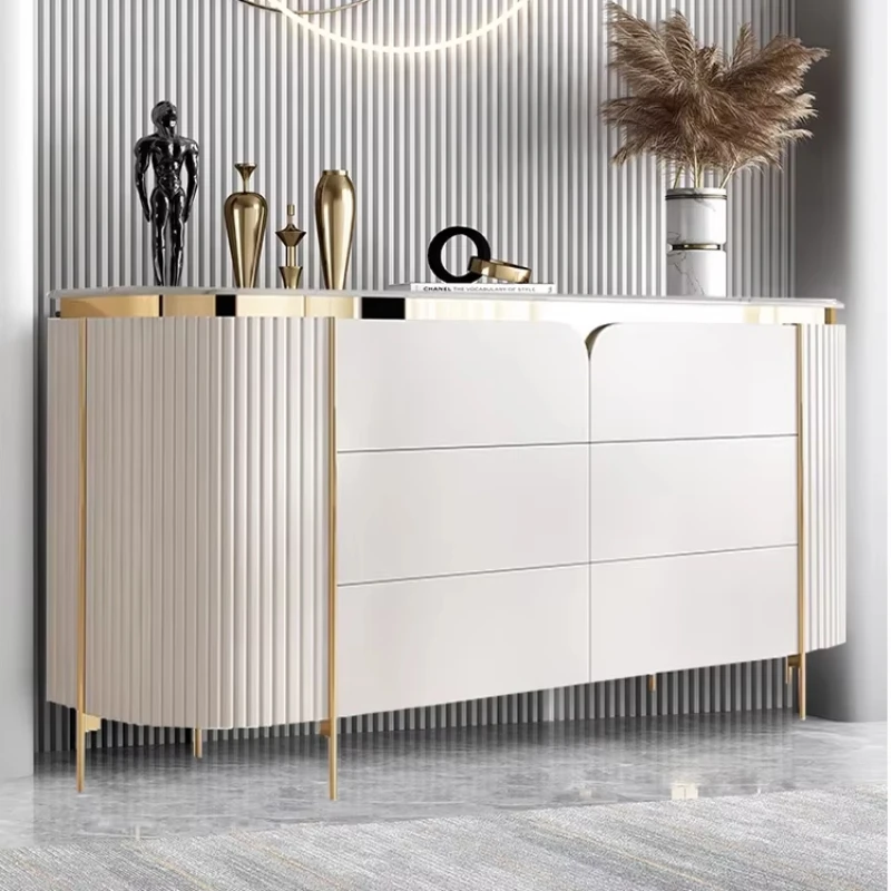 

Small coffee bar with drawers and door Farmhouse sideboard Buffet cabinet