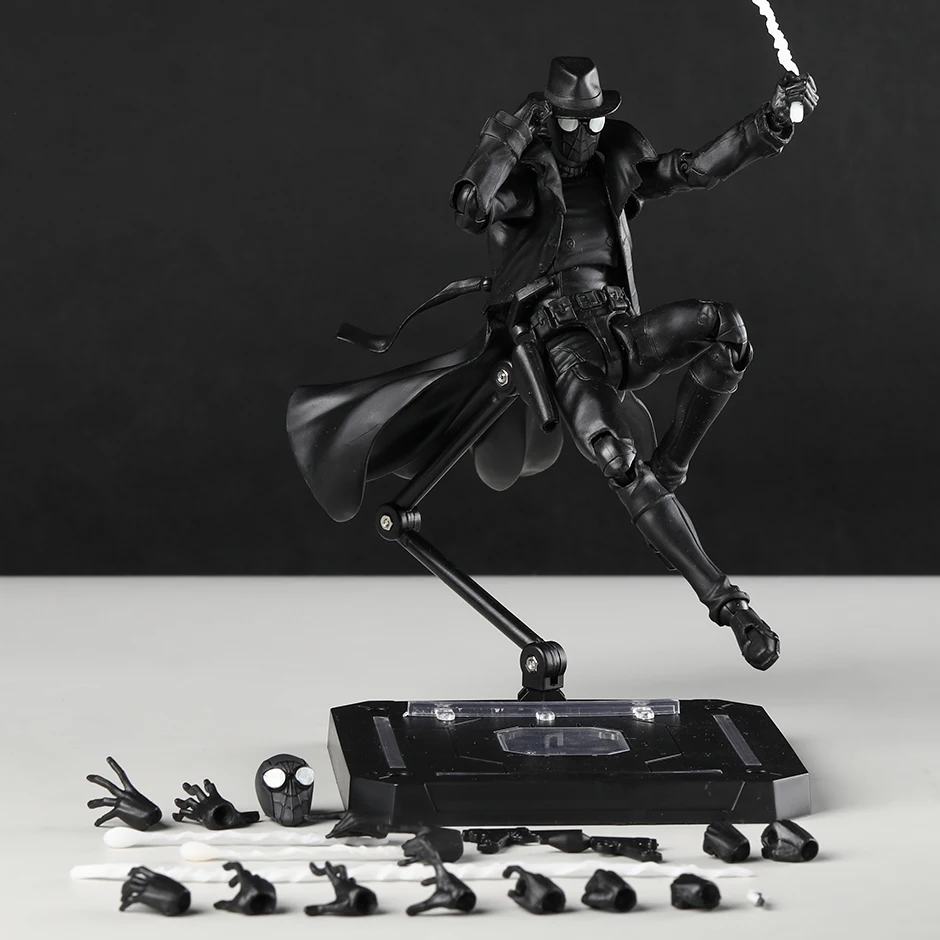 

Spider-Man Into the Spider-Verse SV Action Spider-Man Noir Action Figure