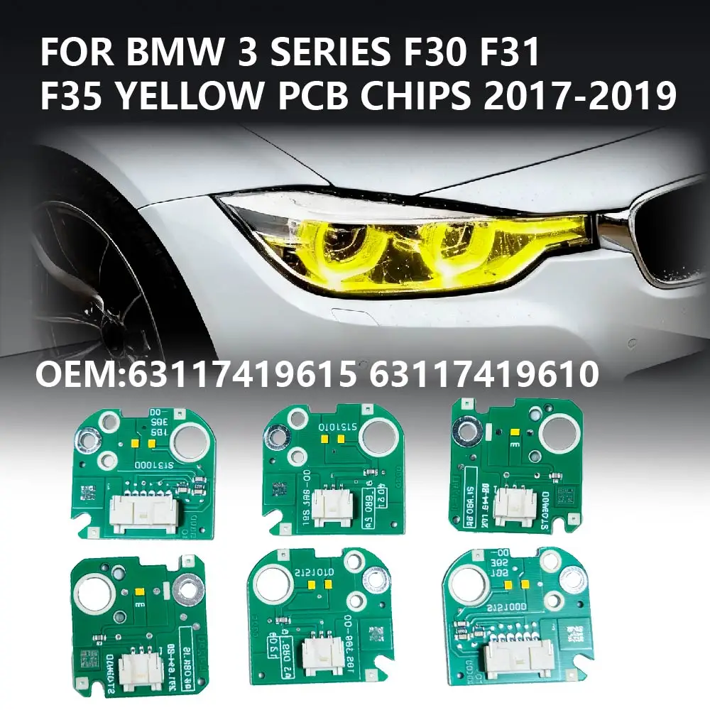 

DRL White Yellow Chip For BMW F30 F31 F35 330i 340i 2016-2019 LED Headlight DRL Ballast Chip Angel Eye Board Car Accessories