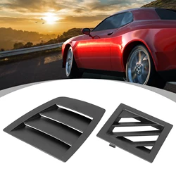 X Autohaux Car Front Air Vent Grille Cover Set Black for Dodge Charger 2006-2007 for Magnum 2005-2007