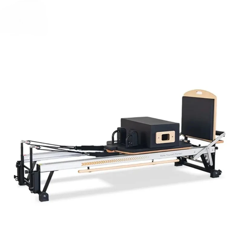 

Portable V2 Max Machine with Aluminum Reformer Core Bed Fitness Equipment for Yoga and Body Application Box Packing