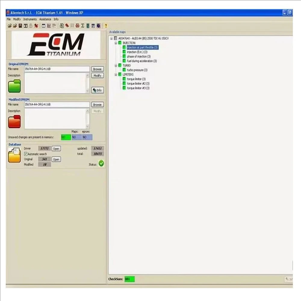 ECM titanium V1.61 software with 26100 Driver ECU Training software + WinoLS 4.26 More Functions Auto ECU Chip Tuning Software