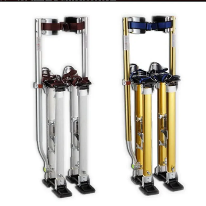 Plastering Ladder Adjustable Aluminum Stilts 15-23 24-40 18-30 Inch Drywall Stage Props