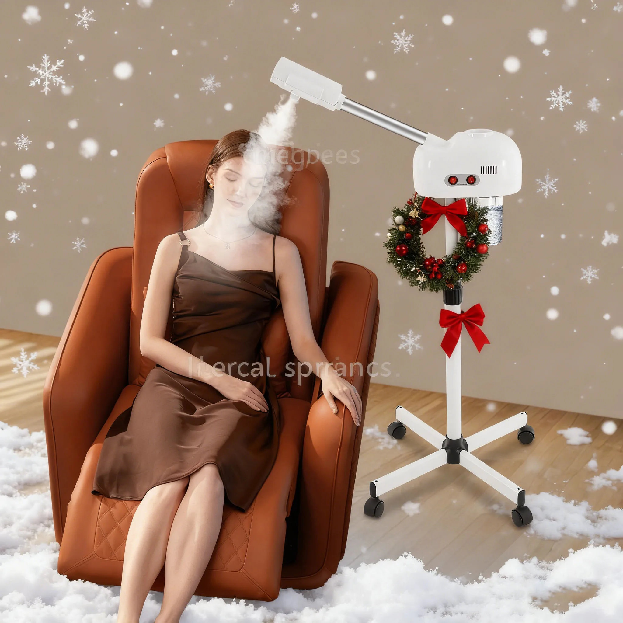 جهاز بخار للوجه مملوء بالأوزون، معدات العناية بالبشرة، رطوبة البشرة، يزيل الأوساخ والزيت من المسام لصالونات التجميل والمنتجعات الصحية والمنزل