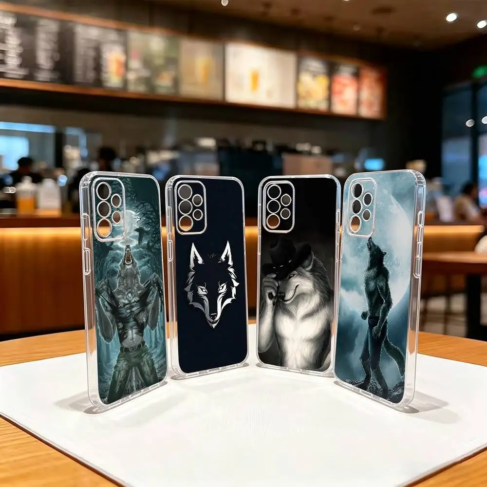 A-Alpha s-Sigma Wolf-f  ransparent Slim Soft CovePhone Case For Samsung S 25,24,23,22,30,21,10,9,Ultra,Plus,Lite,FE,4,5 G