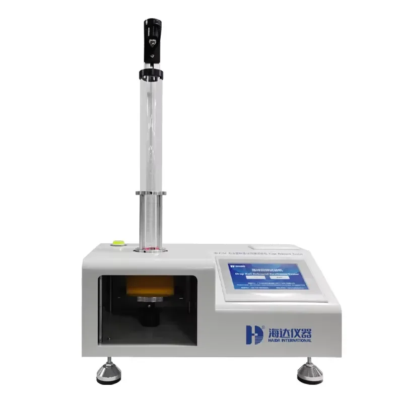 Foam ball rebound fatigue tester, foam ball rebound elastic testing equipment, flexible PU foam rebound testing device