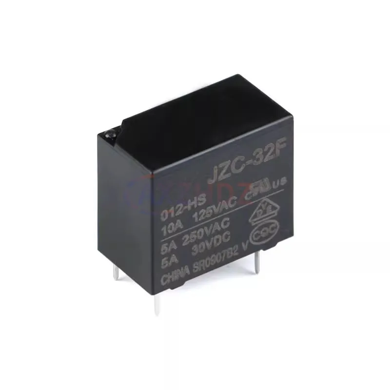5PCS 5V 12V 24V 10A JZC-32F 125VAC 5A 30VDC 4Pin HF32F Relay JZC-32F-005-HS3 012-HS3 024-HS3