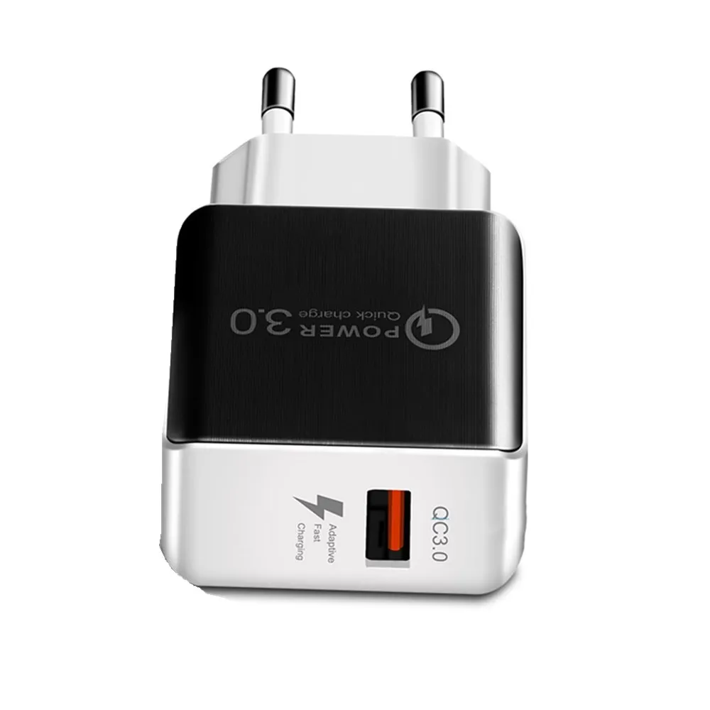 Ports USB Mobile Phone Charger Quick 3.0 Wall Fast Charging Adapter For