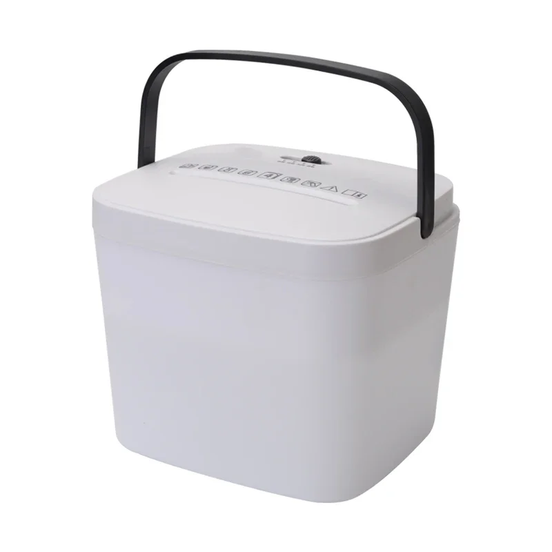 

3.5L Mini Portable Document Shredder Particle Silent And Confidential Data Paper Electric Automatic Desktop Shredder