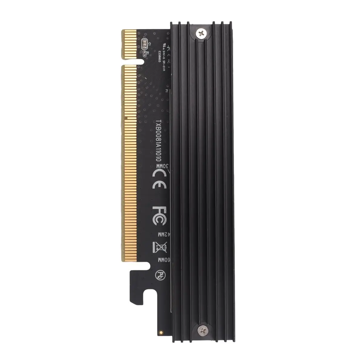 adaptador-ssd-m2-nvme-abiu-placa-controladora-pcie-30-x16-com-interface-m-key-suporte-para-pci-express-30-x4-tamanhos-2230-2280