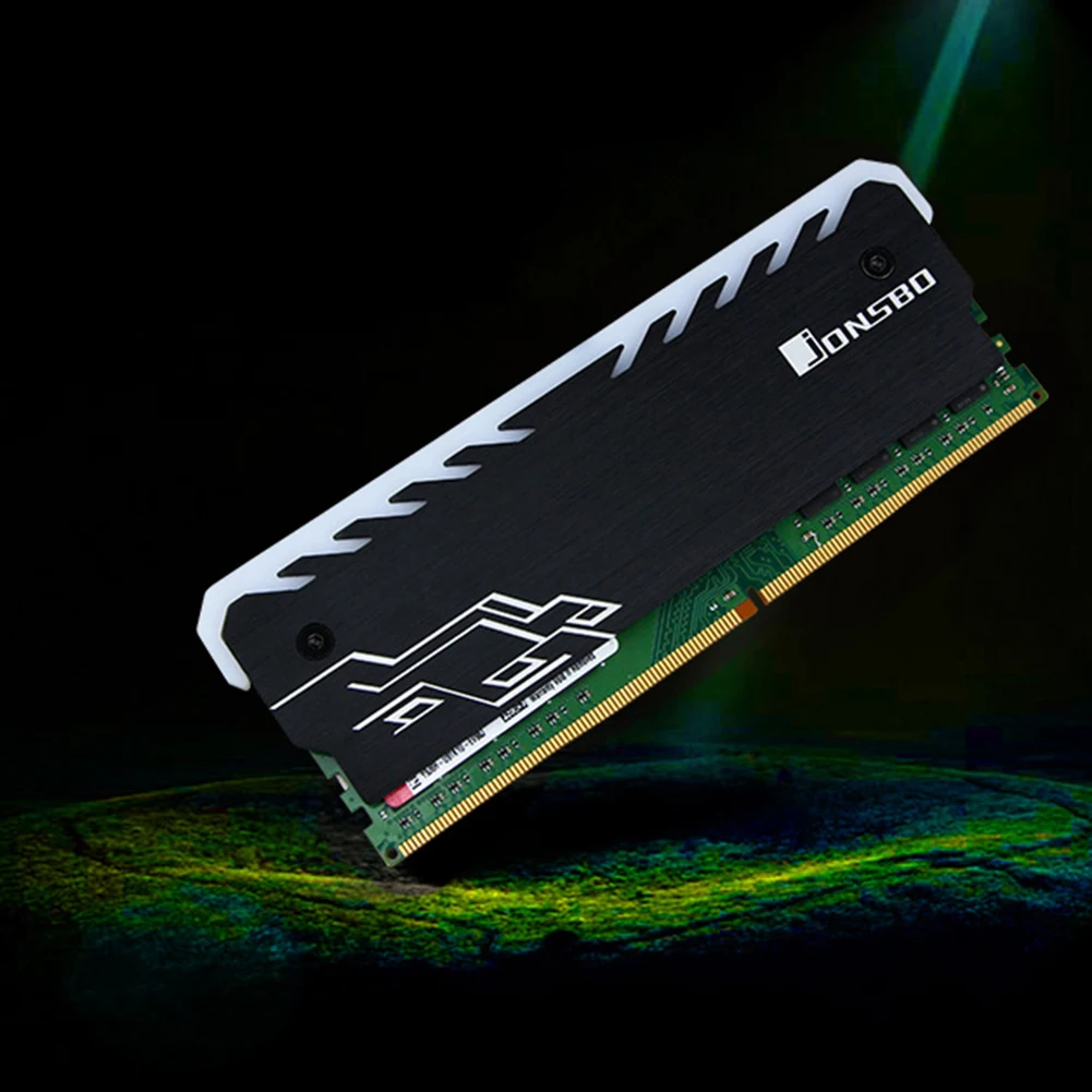 RGB RAM Heatsink Classic  Practical Multi-functional DDR DDR3 DDR4 Memory Cooling Heat Spreader for Desktop Computer