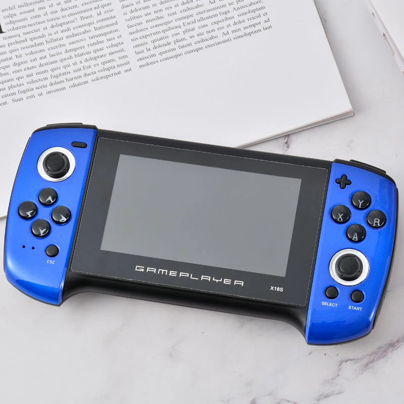 Fc Game Console Classic 4.3-inch Large Screen Two-person Battle Upgrade Enhanced Version Double-rocker For Children Gifts