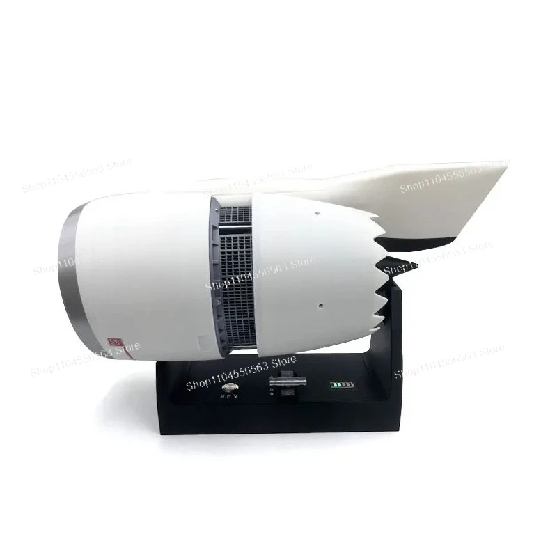 Turbofan Engine Model with Reverse Thrust, PLA Jet Engine Toy Building Kit for Adults Aviation Enthusiast