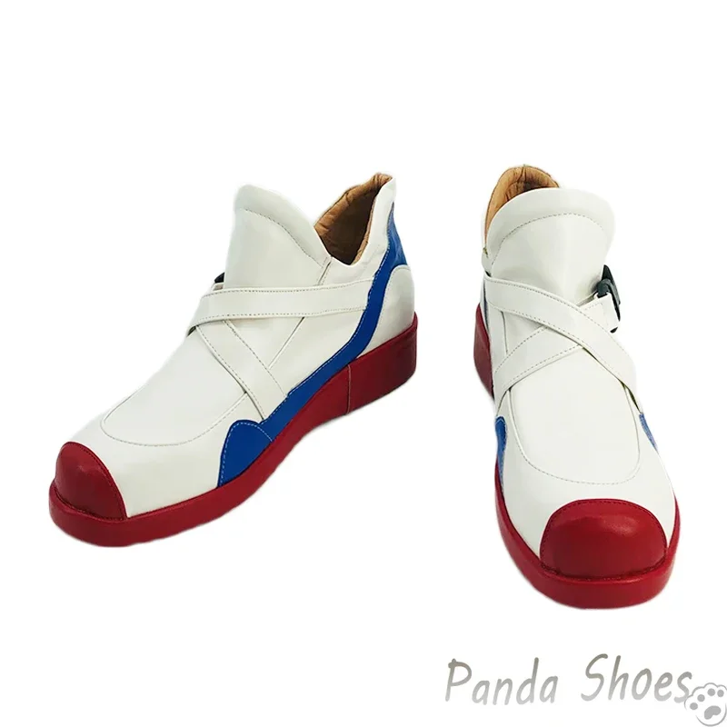 Paradox Live Yeon Hajun zapatos de Cosplay Anime Cos botas blancas Cosplay disfraz Prop zapatos para fiesta de Halloween Con