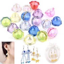 Glitter Wind Bell Spacer Jellyfish Beads Earrings Bracelet DIY Decoration Phone Chain Jewelry Making Accessories Handmade Charms