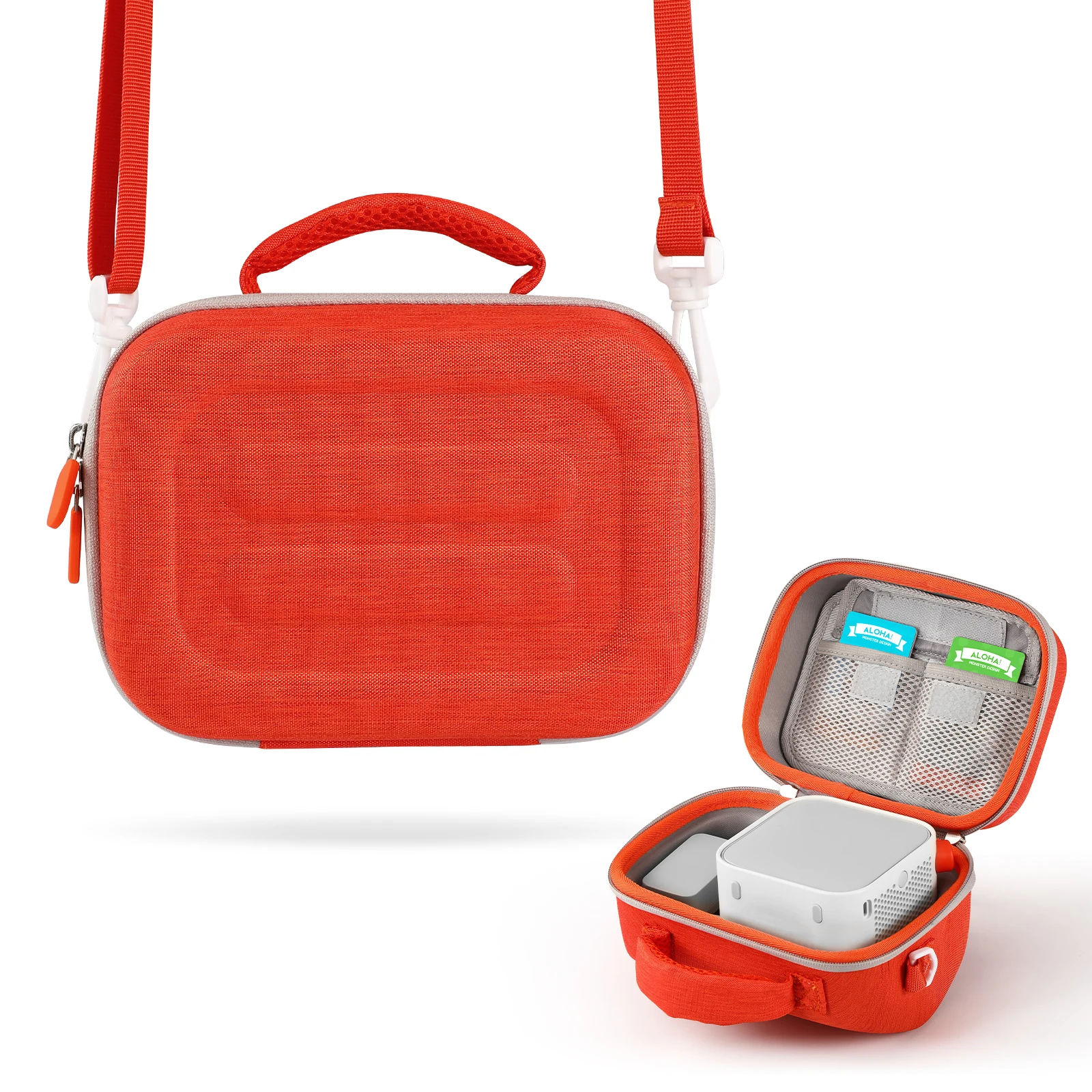 Bolsa de Estuche de transporte duro para reproductor Yoto (3a generación) y bolso de base de carga Estuche de viaje Estuche de transporte a prueba de arañazos Bolsa de almacenamiento