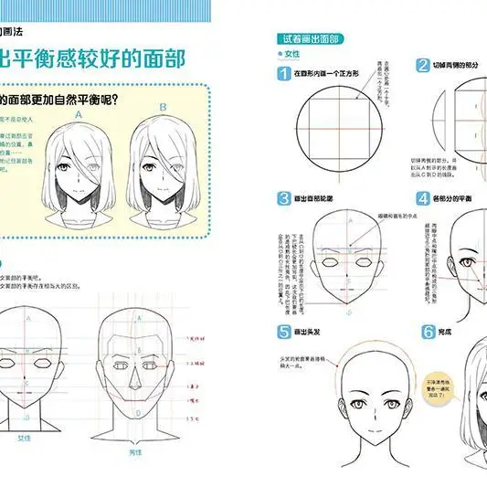 Manga Basics Books Novice Guide To Avoiding Pitfalls Japanese Techniques Best-Selling Hardcore Technique Teaching Drawing Libros