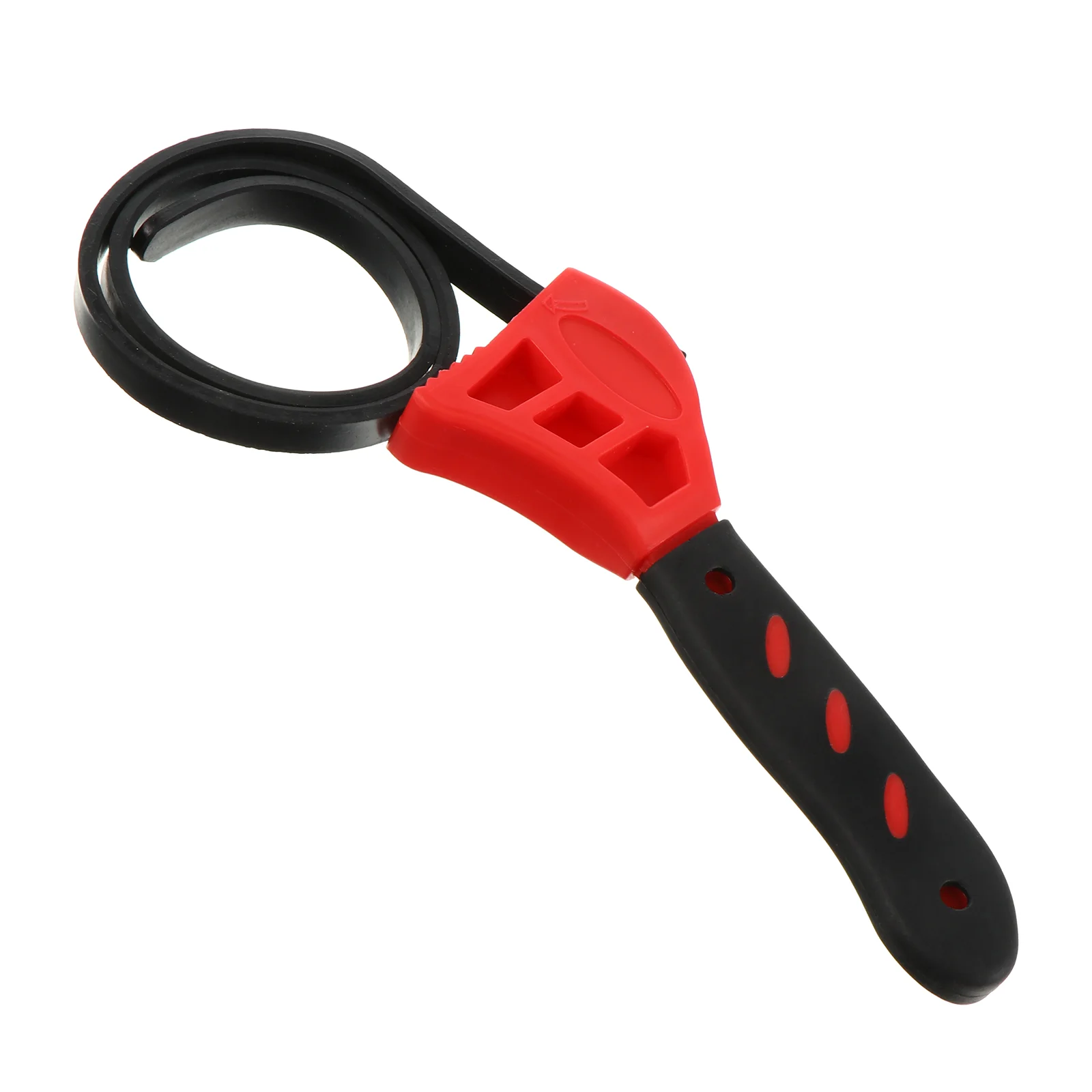 

1pc Creative Rubber Strap Wrench Adjustable Strap Wrench Bottle Opener