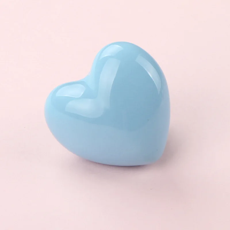 Love Shape Cute Garden Door Room Decoration Wardrobe Handle Cabinet Knobs Cabinet Handle Door
