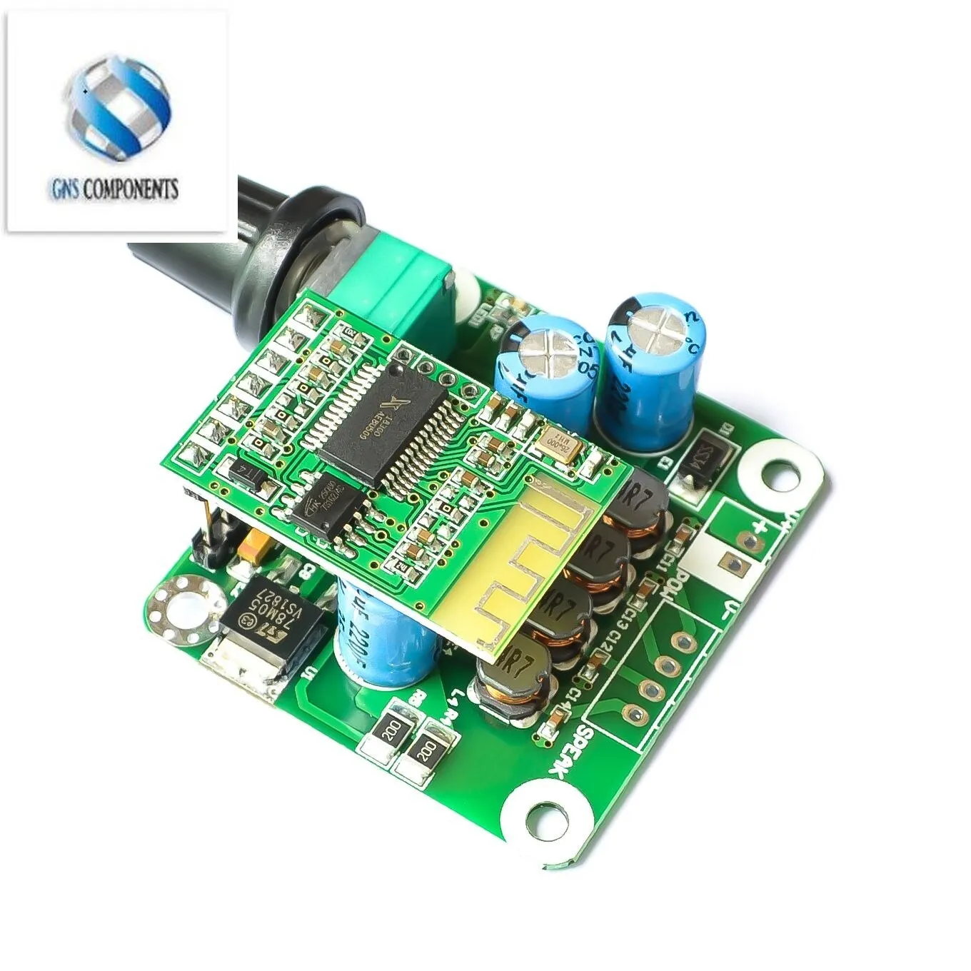 Placa de Amplificador de Áudio Estéreo Digital, Bluetooth 4.2, 12V-24V Carro para alto-falante USB, alto-falante portátil, TPA3110, 15W + 15W