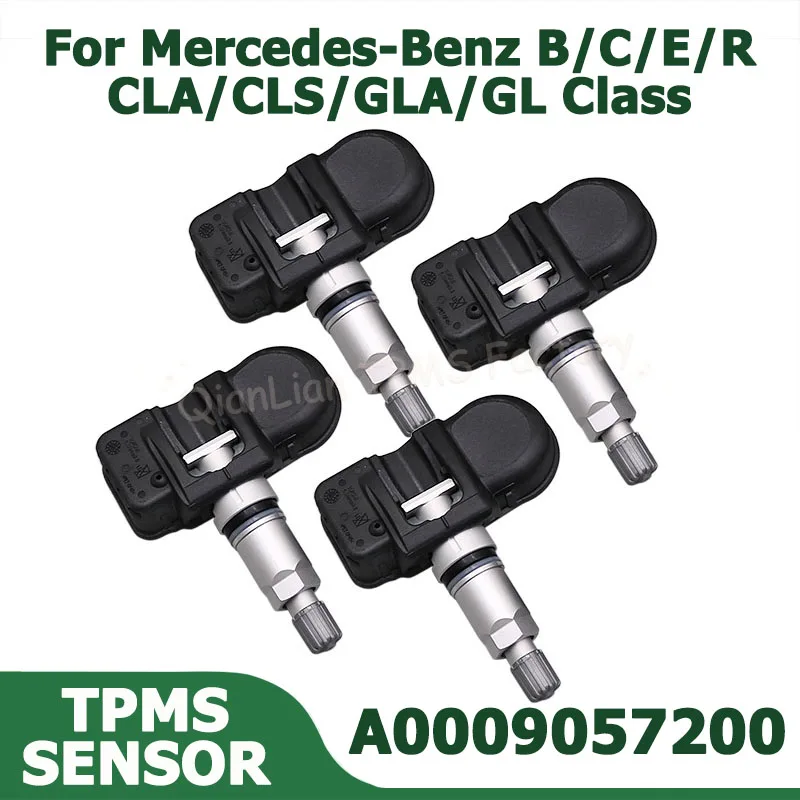 

433MHz A0009057200 TPMS Sensors For Mercedes-Benz B C E R CLA CLS GLA GL Class GLK SL SLK Sprinter Classic Combi Vito Tourer Car