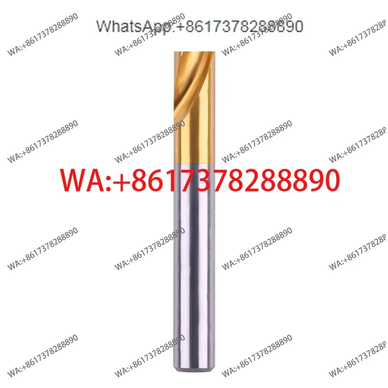 Titanium plated centering drill, 90 degree extended center drill, positioning drill, stainless steel point hole marking
