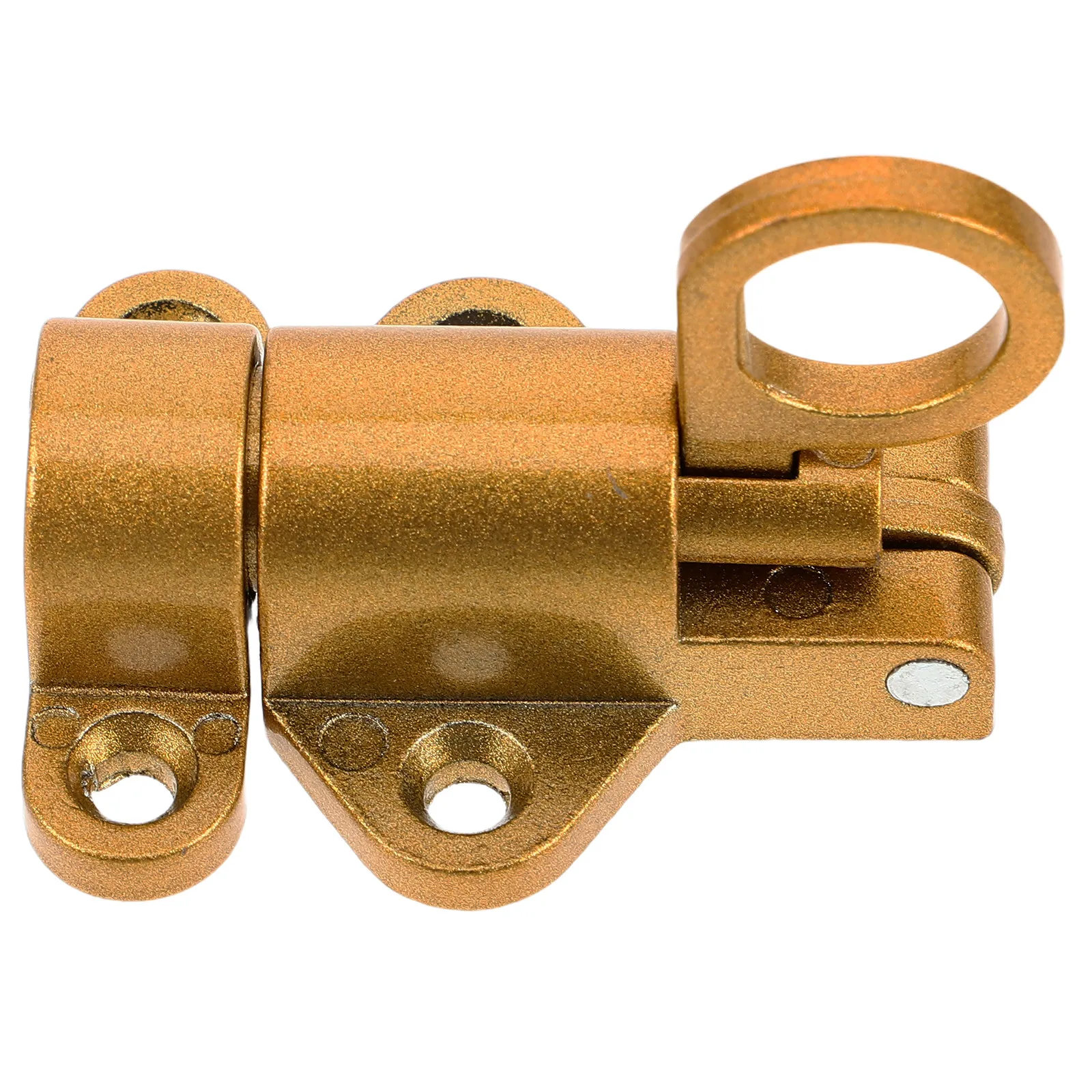 Aluminum Alloy Automatic Spring Latch for Solid Aluminum Doors Windows Self-Closing Bolt Lock Quick Release Spring Loaded Latch