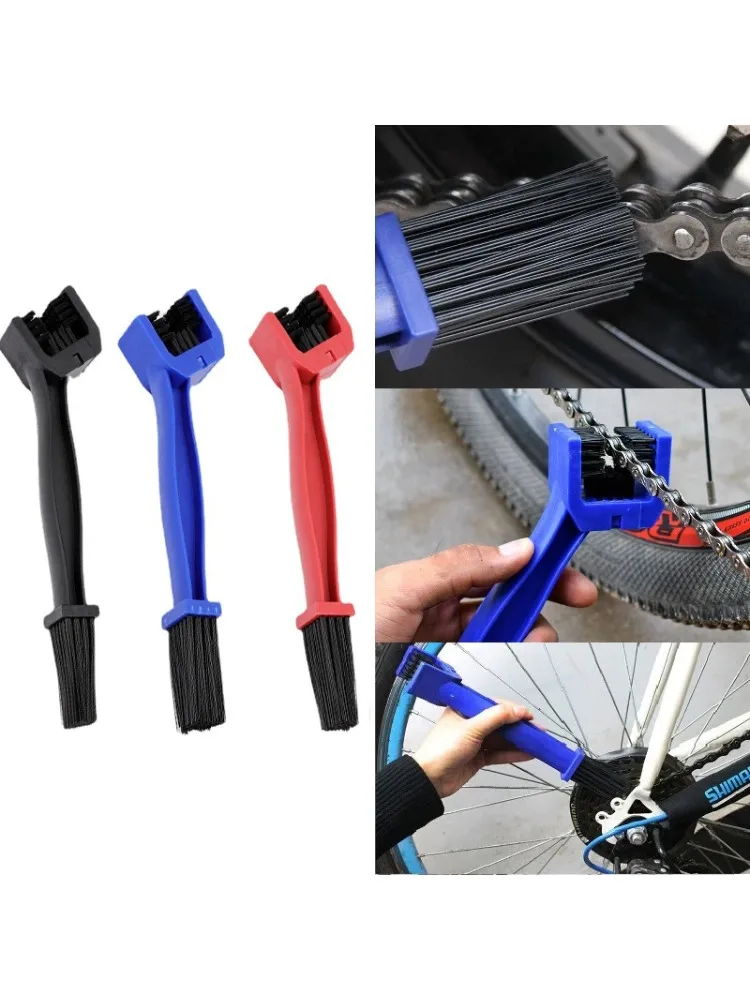 AliExpress Motorcycle Chain Brush Cleaner Plastic Bicycle/Moto Brush Clean Chain Cleaner Outdoor Scrubber Road Care Tools Motorcycle Parts