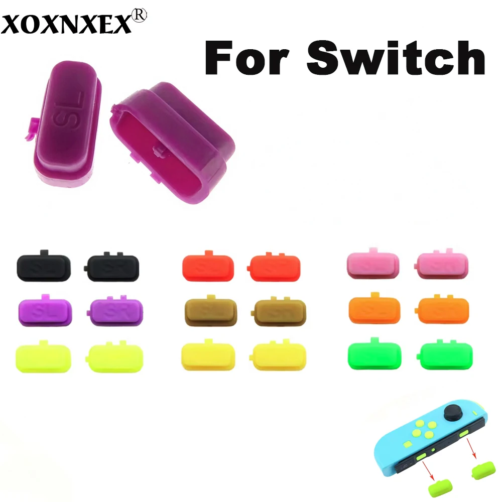 Multi Color SL SR Replacement Buttons For Switch Joy-Con Left & Right Controller DIY Repair Parts Accessories