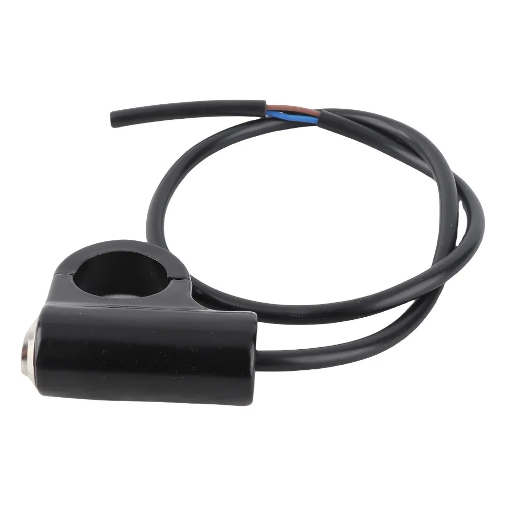 22mm Motorcycle Handlebar Mount Switch Blue Ray Version Push Button Push Button Switch ON/OFF Design Headlight Fog Light Switch