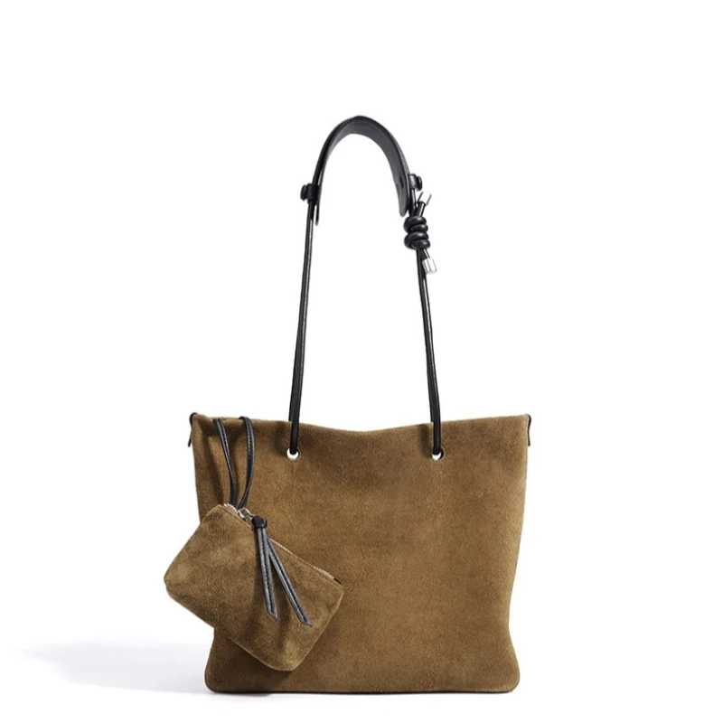 

Jonlily Women Genuine Leather Shoulder Bag Female Handbag Totes Underarm Bag High Capacity Commuter Bag Daybag Purse -KG2191